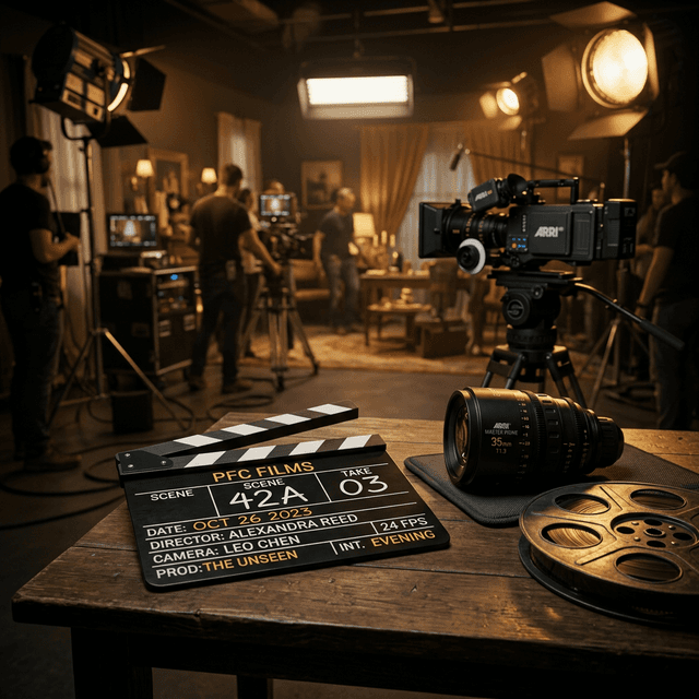 PFC Films - Professional Film Production Scene
